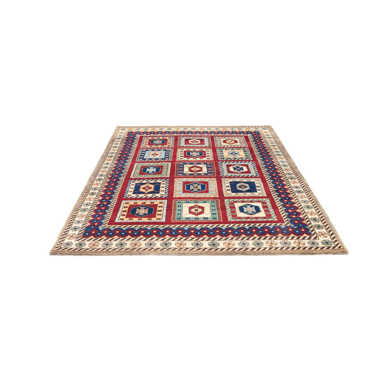 Gabbeh-tæppe - Loribaft Indus - 241 x 168 cm - flerfarvet