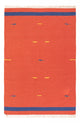 Moderne kilim Tæppe 180x120cm - Uldtæppe
