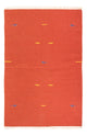 Moderne kilim Tæppe 180x120cm - Uldtæppe
