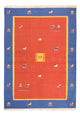 Moderne kilim Tæppe 200x140cm - Uldtæppe