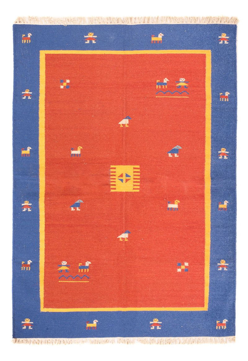 Kelim-tæppe - Trendy - 200 x 140 cm - flerfarvet