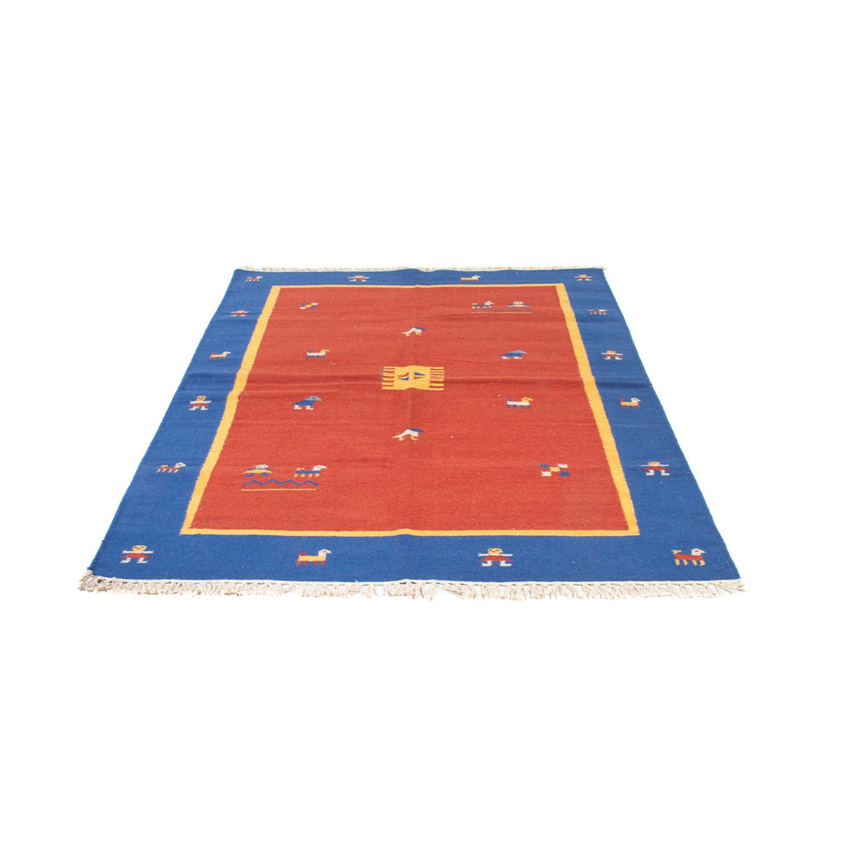 Kelim-tæppe - Trendy - 200 x 140 cm - flerfarvet