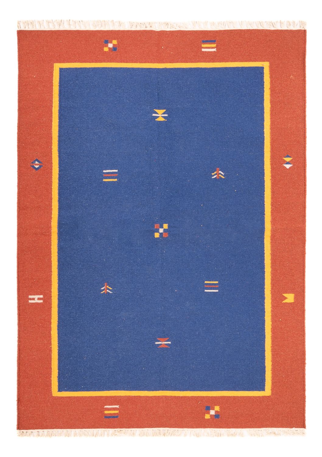 Kelim-tæppe - Trendy - 200 x 140 cm - flerfarvet