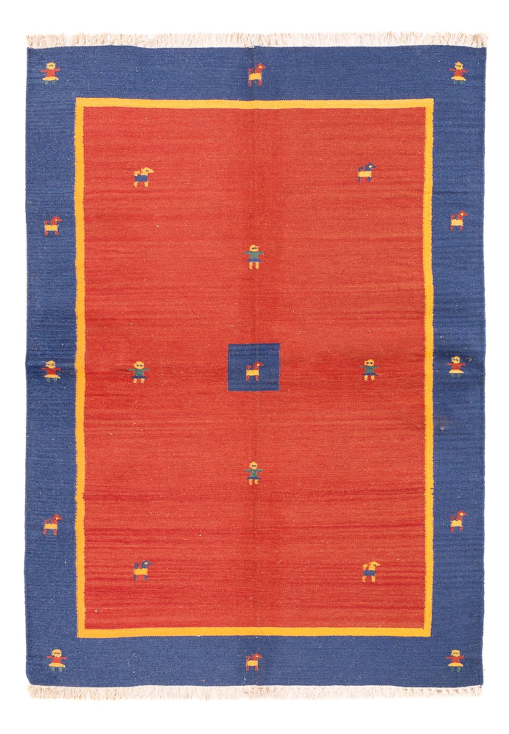 Kelim-tæppe - Trendy - 200 x 140 cm - flerfarvet