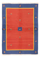 Moderne kilim Tæppe 200x140cm - Uldtæppe