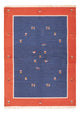 Moderne kilim Tæppe 200x140cm - Uldtæppe