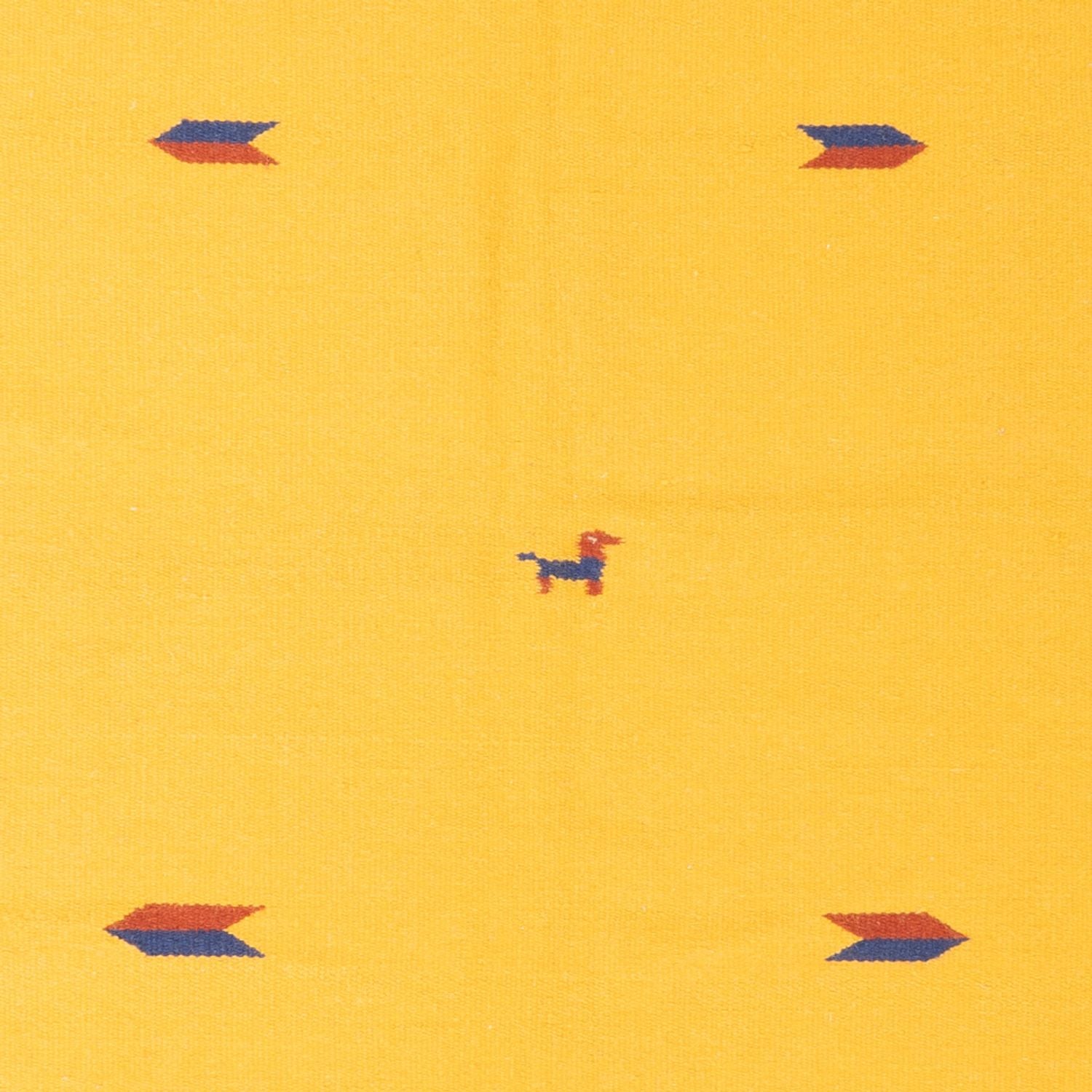 Kelim-tæppe - Trendy - 180 x 120 cm - gul