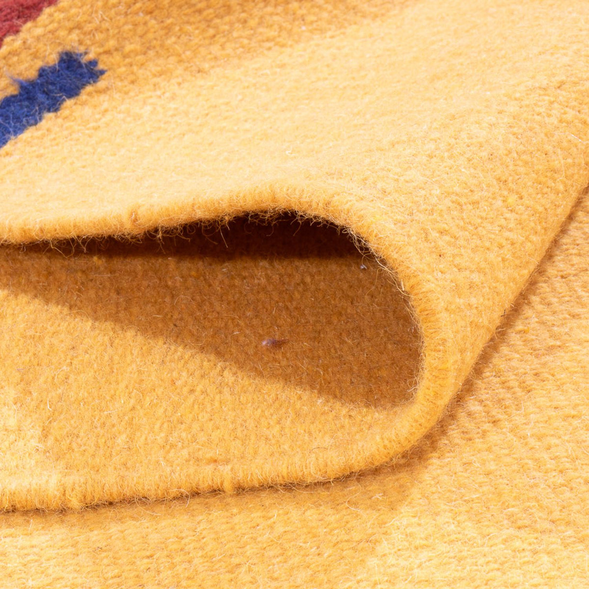 Kelim-tæppe - Trendy - 180 x 120 cm - gul