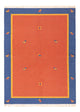 Moderne kilim Tæppe 200x140cm - Uldtæppe