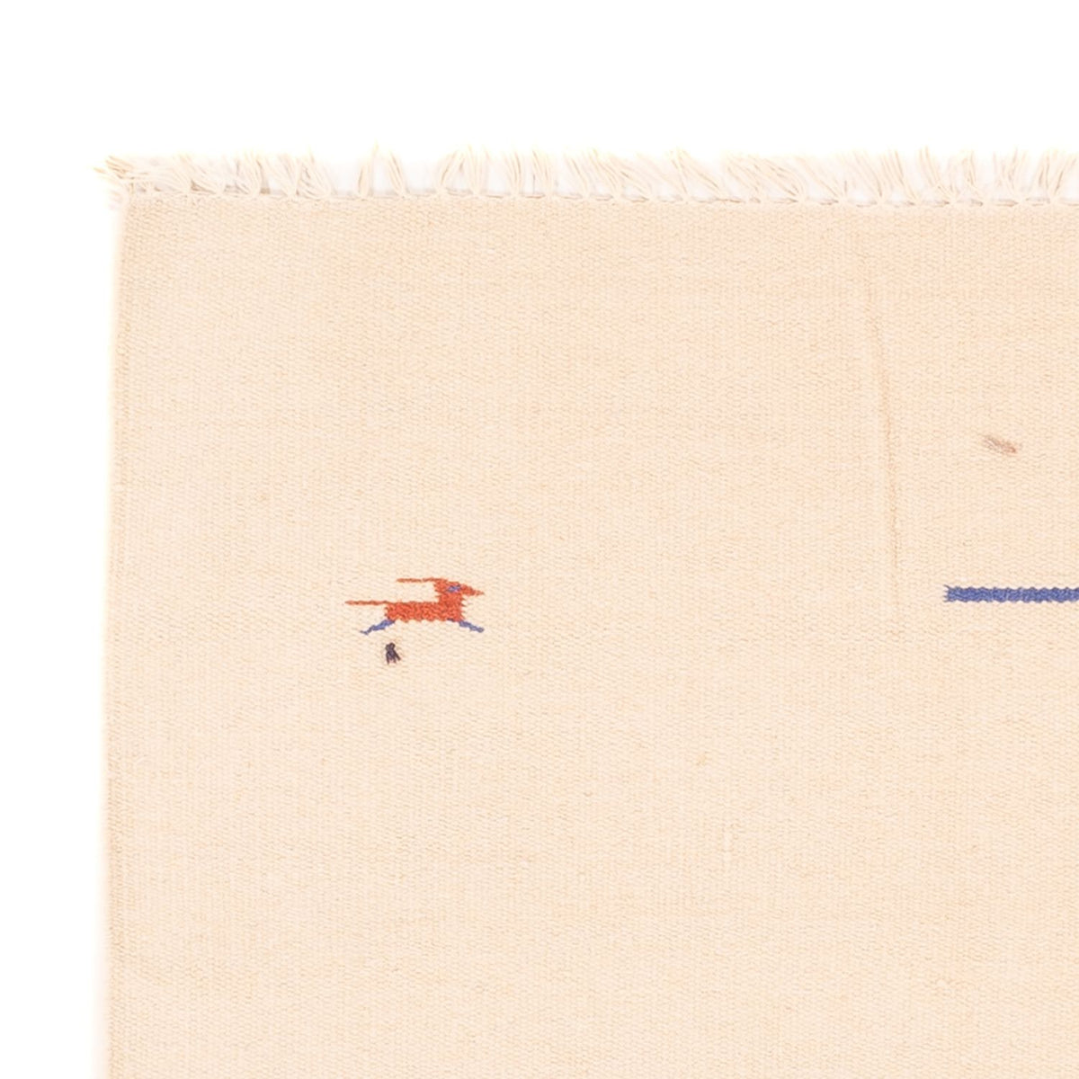 Kelim-tæppe - Trendy - 180 x 120 cm - naturlig hvid