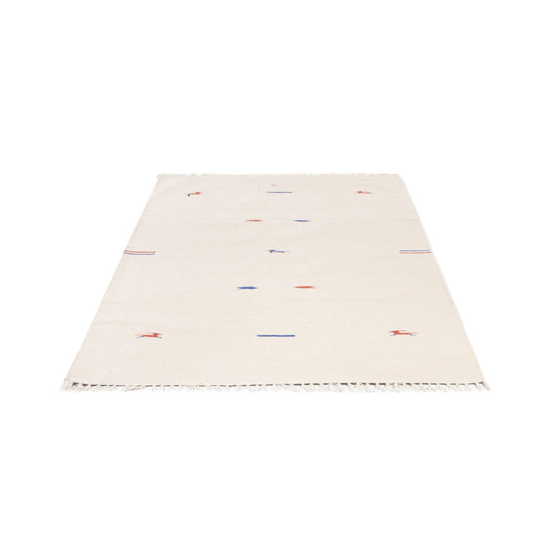Kelim-tæppe - Trendy - 180 x 120 cm - naturlig hvid