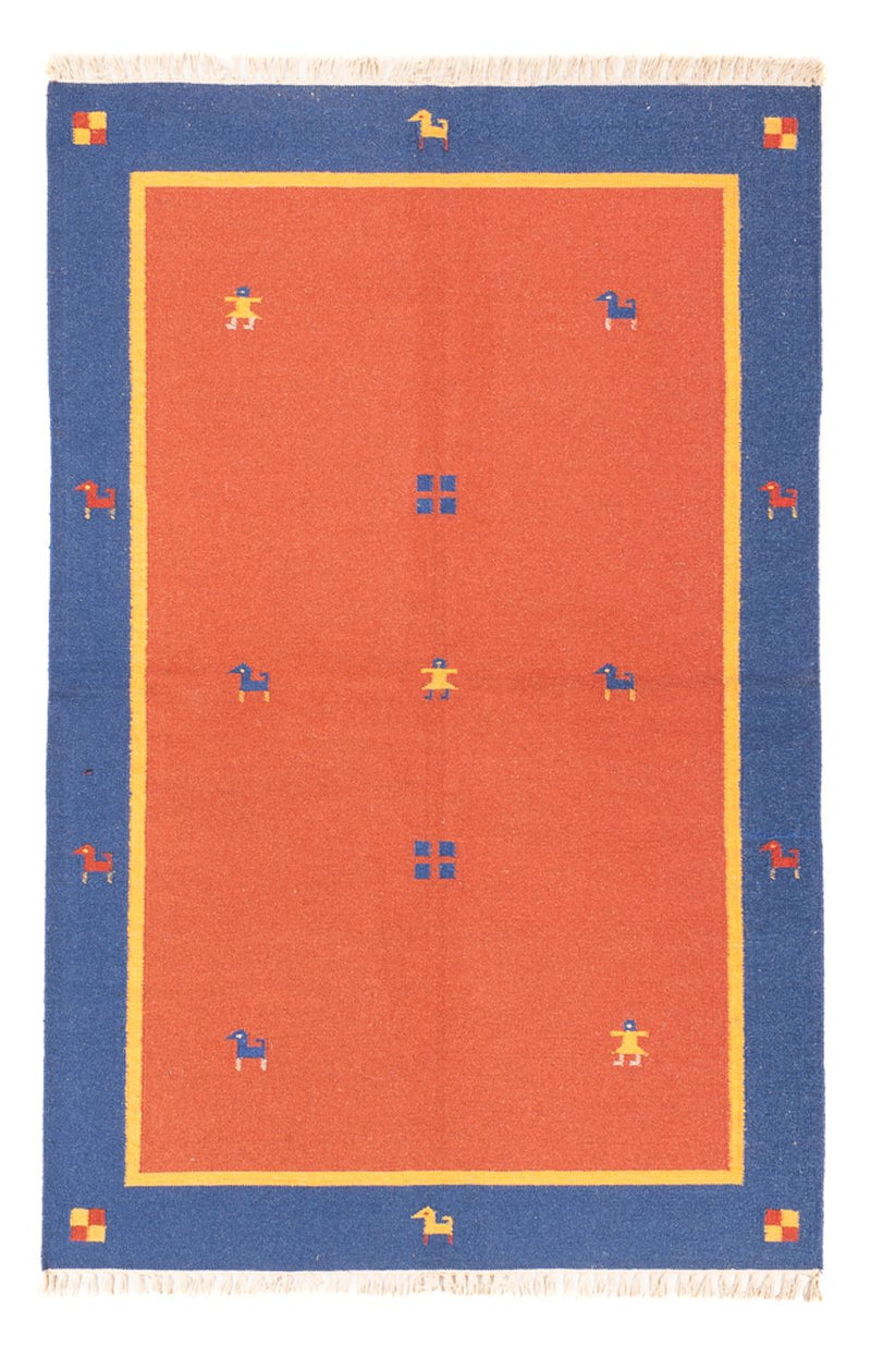 Kelim-tæppe - Trendy - 200 x 140 cm - flerfarvet
