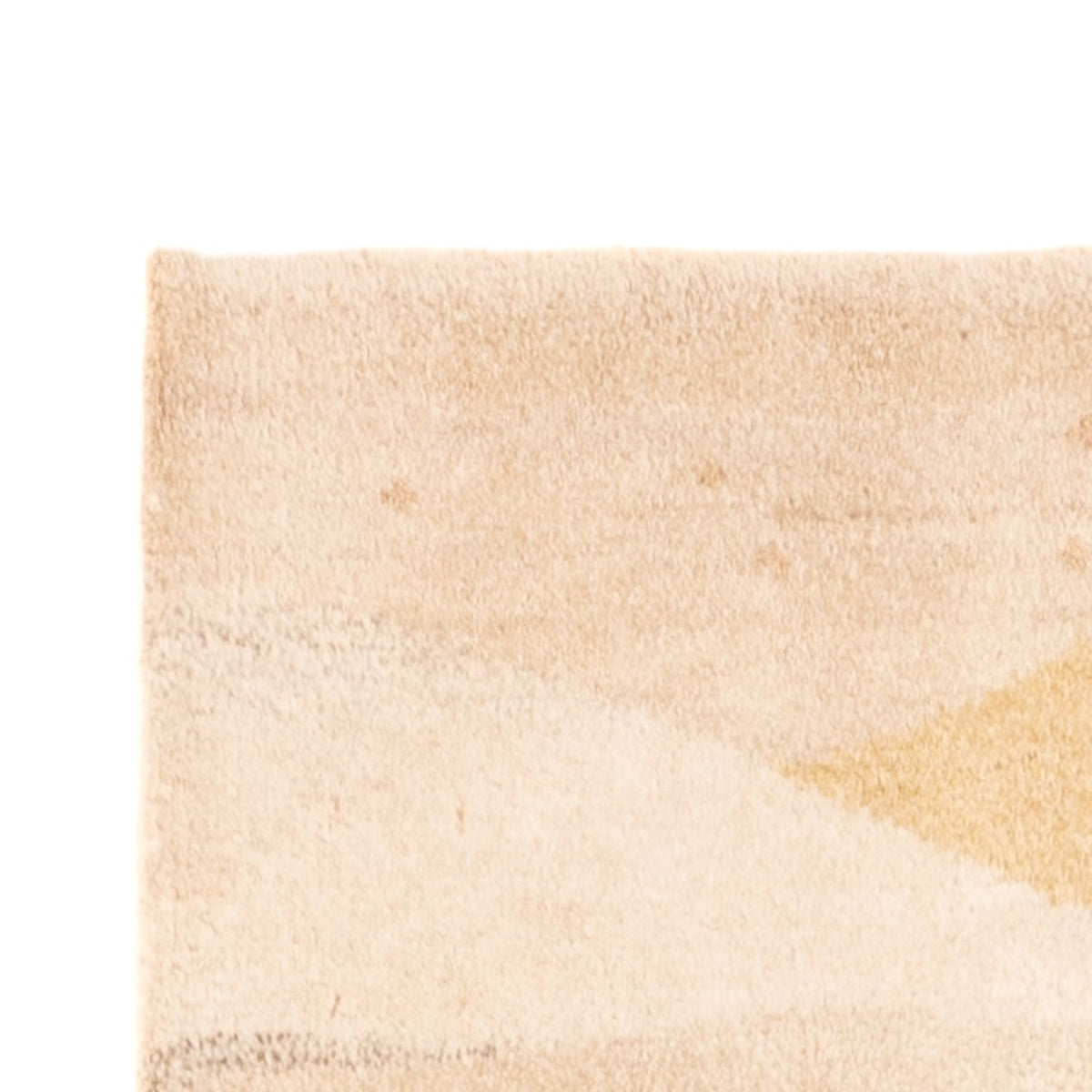 Løber Gabbeh-tæppe - Indus - 234 x 75 cm - lys beige