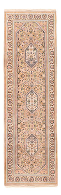 Løber Orientalsk tæppe - Bijar - Indus - 260 x 80 cm - lys beige