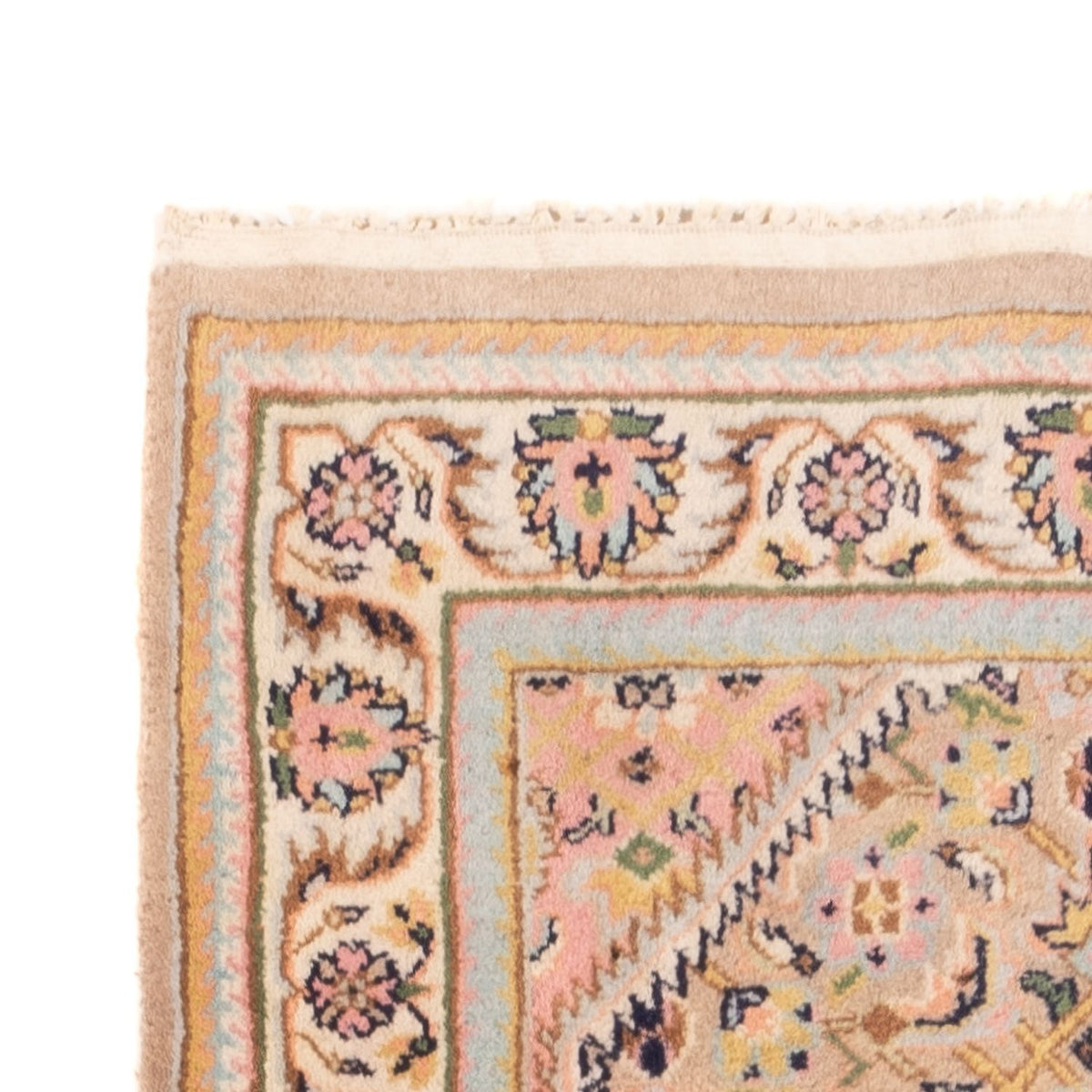 Løber Orientalsk tæppe - Bijar - Indus - 260 x 80 cm - lys beige