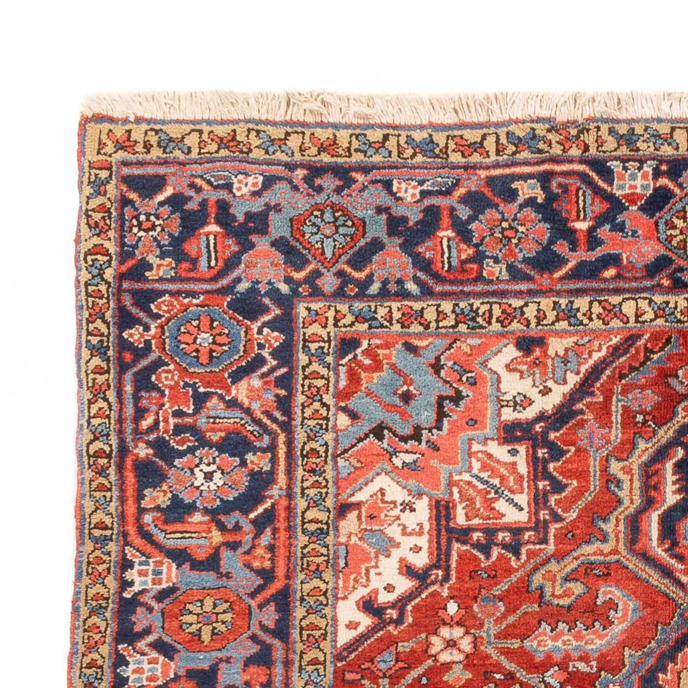 Persisk tæppe - Nomadisk - 185 x 140 cm - rød