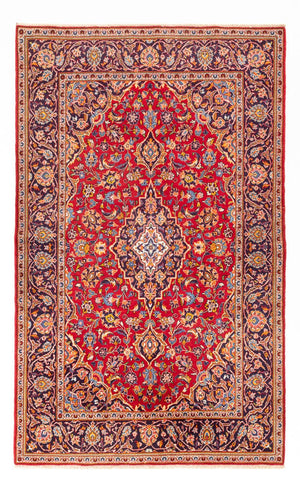 Persisk tæppe - Keshan - 215 x 140 cm - rød
