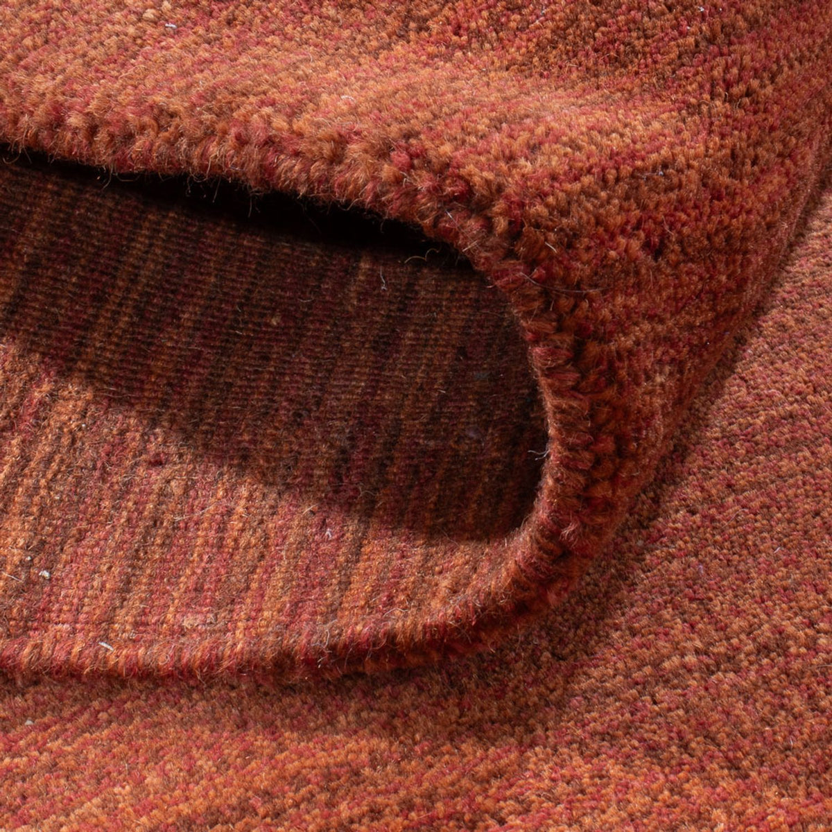 Gabbeh Tæppe - Loribaft Softy - 242 x 173 cm - rust