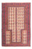 Baluch-tæppe - 128 x 82 cm - flerfarvet