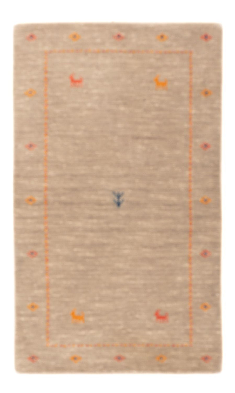 Gabbeh Tæppe - Loribaft Softy - 103 x 62 cm - karamel