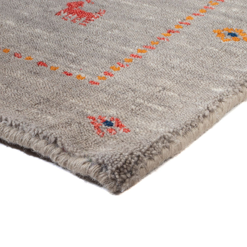 Gabbeh Tæppe - Loribaft Softy - 103 x 62 cm - karamel