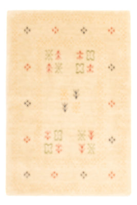 Gabbeh Tæppe - Loribaft Softy - 90 x 60 cm - beige