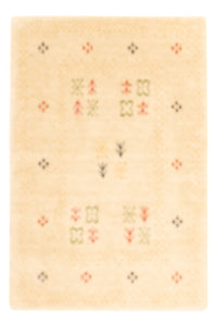 Gabbeh Tæppe - Loribaft Softy - 90 x 60 cm - beige