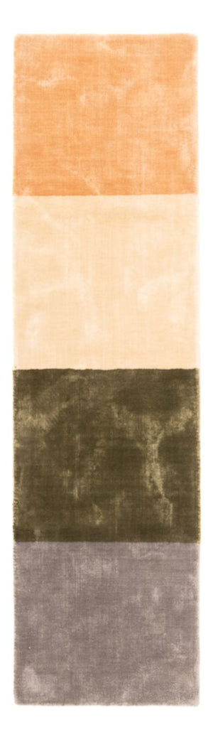 Løber Viskose tæppe - 157 x 42 cm - flerfarvet
