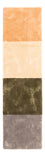 Løber Viskose tæppe - 157 x 42 cm - flerfarvet