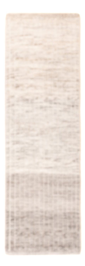 Løber Uldtæppe - 100 x 32 cm - lysegrå