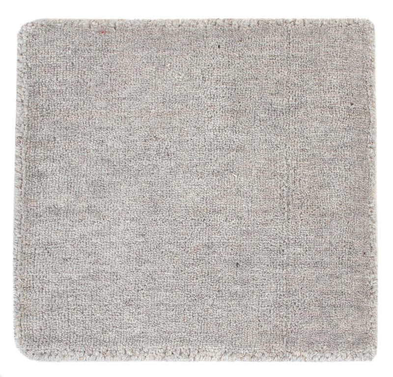 Uldtæppe firkantet  - 33 x 30 cm - grå