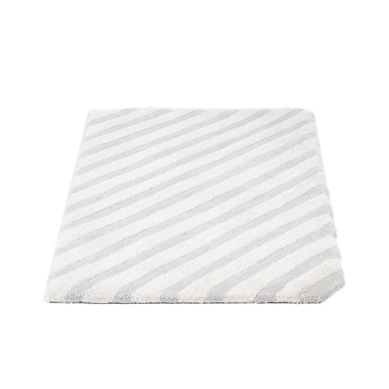 Uldtæppe - 91 x 61 cm - beige