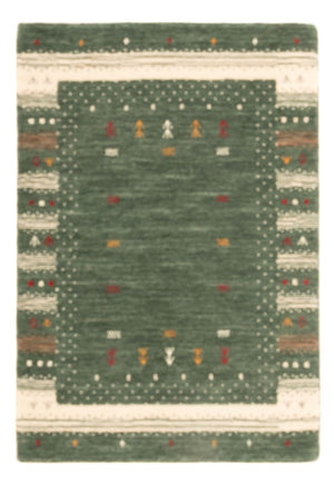 Gabbeh-tæppe - Loribaft Indus - 90 x 60 cm - flerfarvet