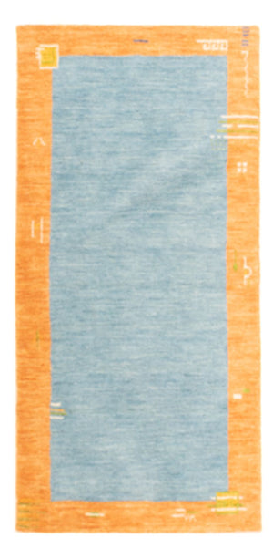 Gabbeh-tæppe - Indus - 140 x 70 cm - lyseblå
