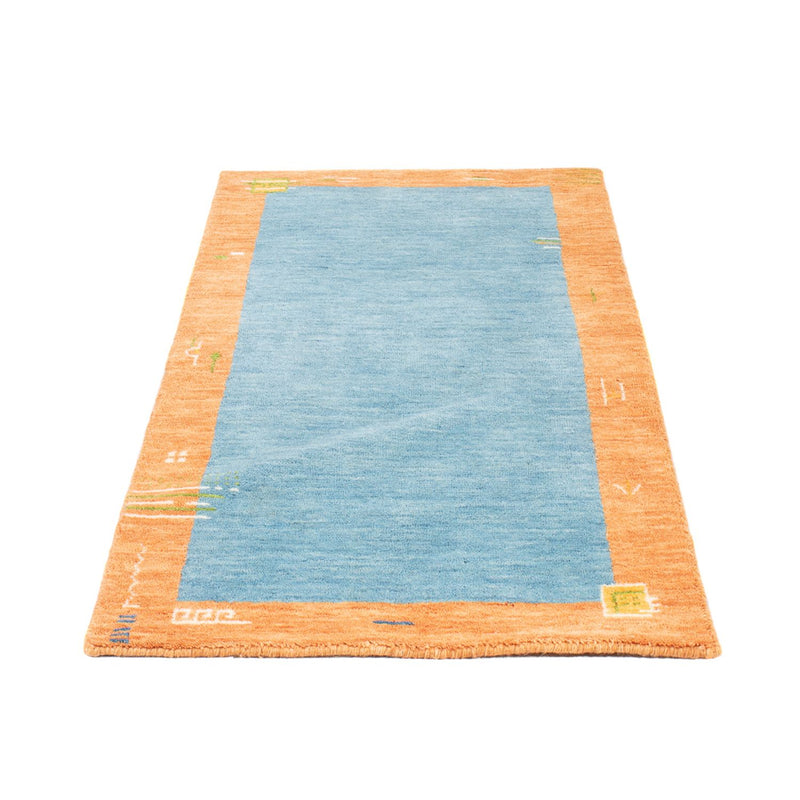 Gabbeh-tæppe - Indus - 140 x 70 cm - lyseblå