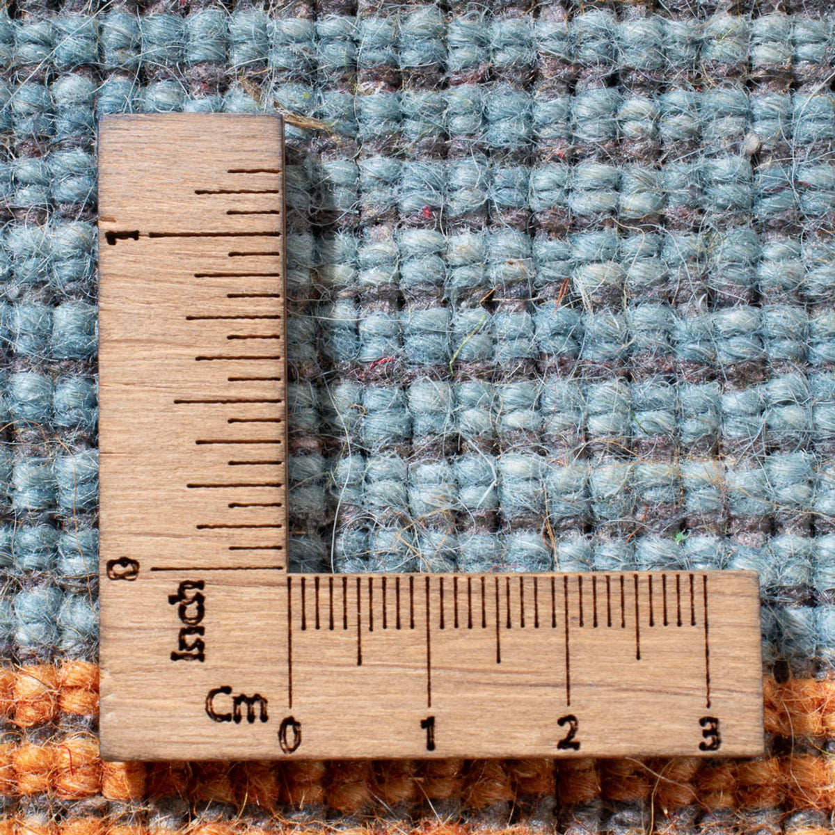 Gabbeh-tæppe - Indus - 140 x 70 cm - lyseblå