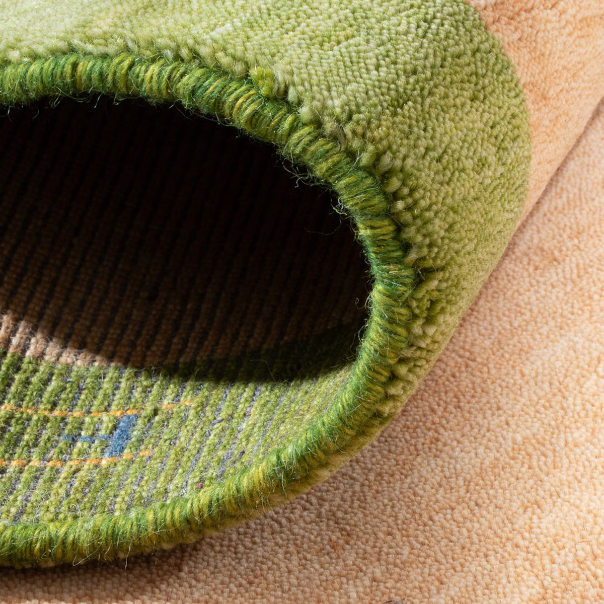 Gabbeh-tæppe - Indus - 140 x 70 cm - beige