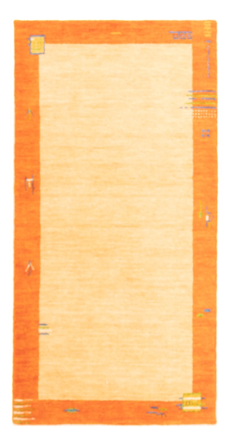 Gabbeh-tæppe - Indus - 140 x 70 cm - beige