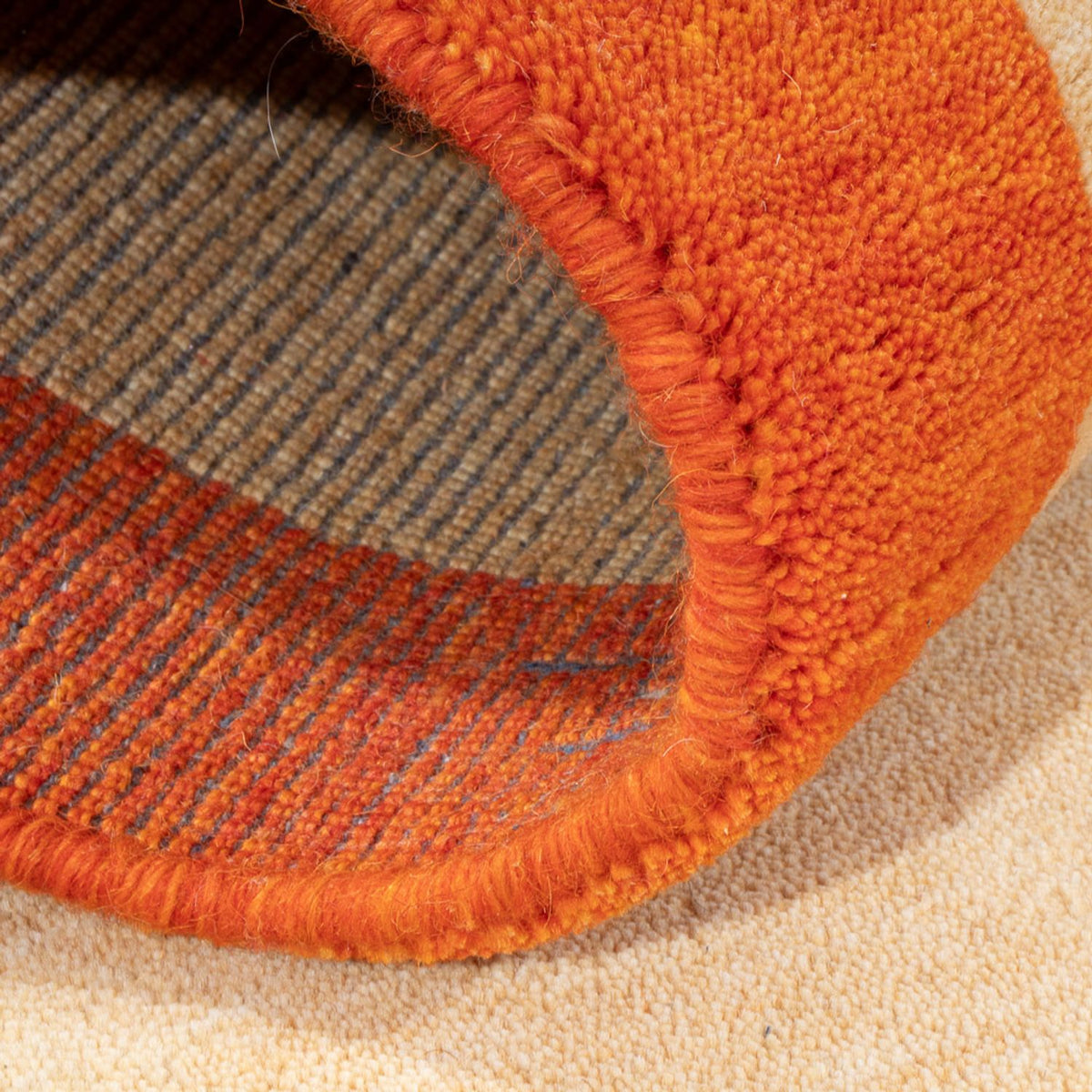 Gabbeh-tæppe - Indus - 140 x 70 cm - beige