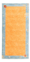 Indo Gabbeh Tæppe 70x140cm - Uldtæppe - Rektangulær / Orange / 70 x 140 cm Rektangulær