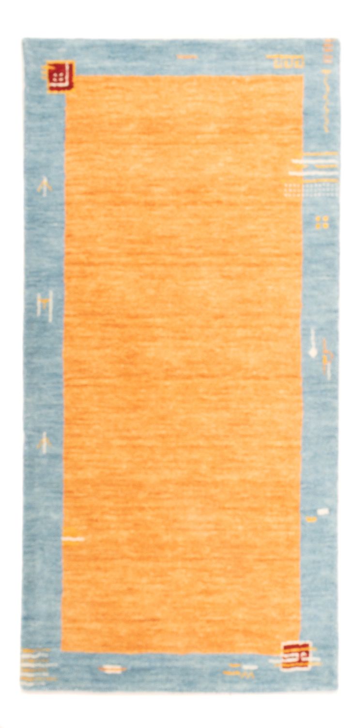 Gabbeh-tæppe - Indus - 140 x 70 cm - orange