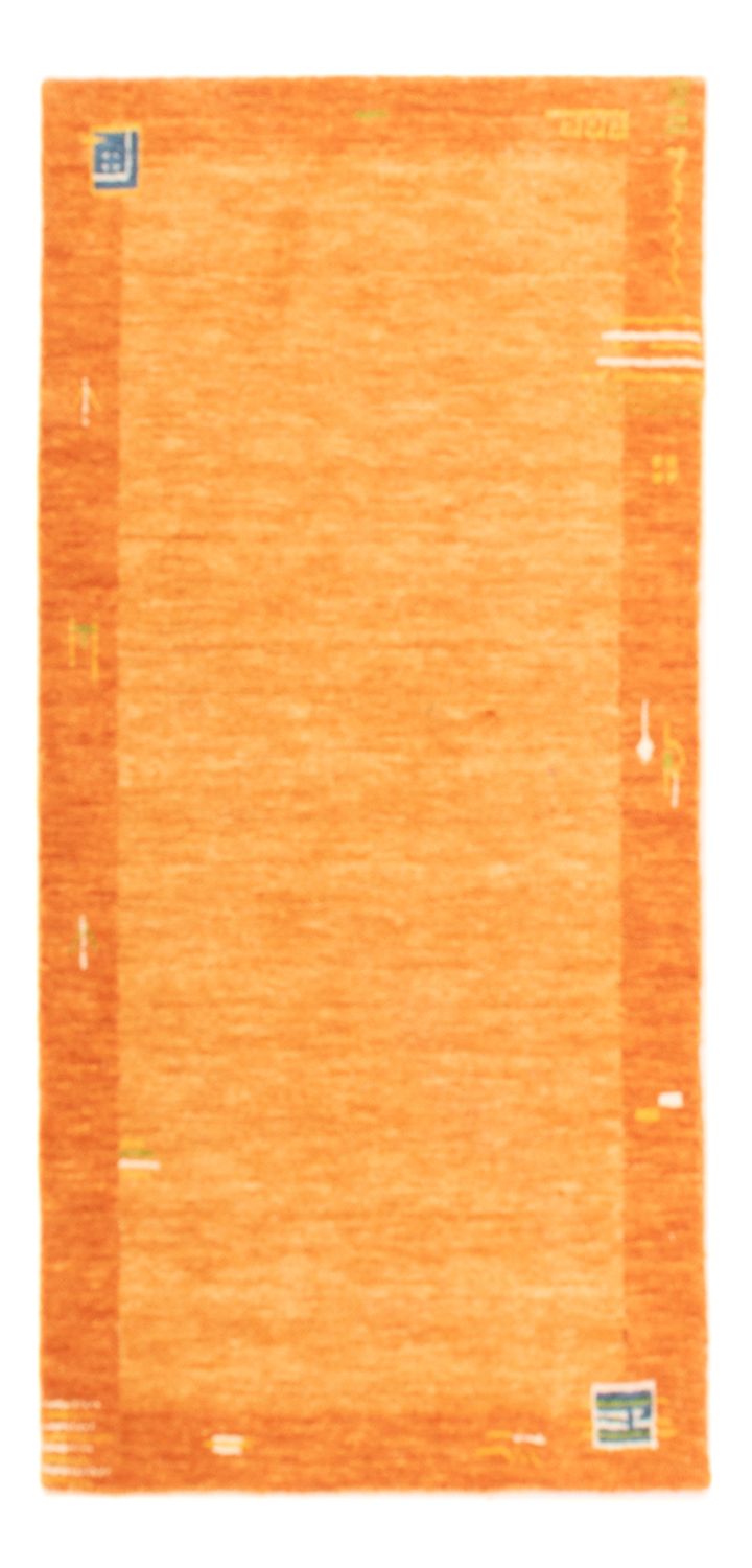 Gabbeh-tæppe - Indus - 140 x 70 cm - orange