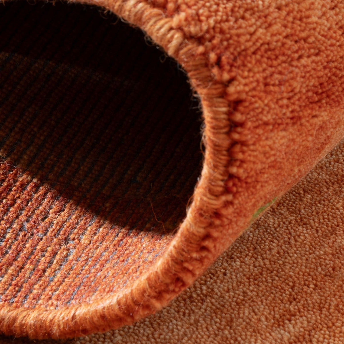 Gabbeh-tæppe - Indus - 140 x 70 cm - orange