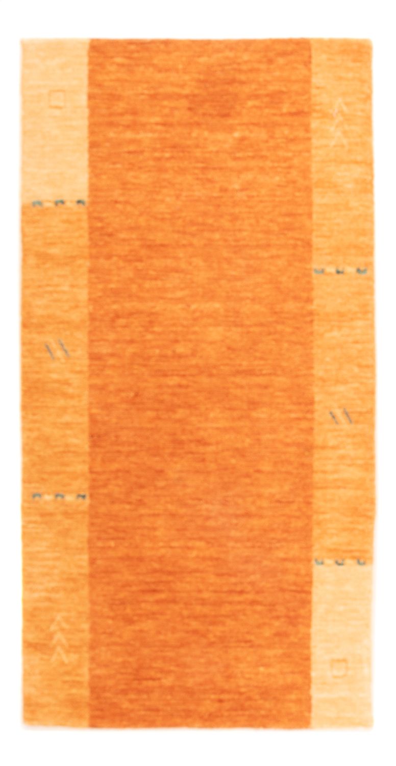 Gabbeh-tæppe - Indus - 140 x 70 cm - orange