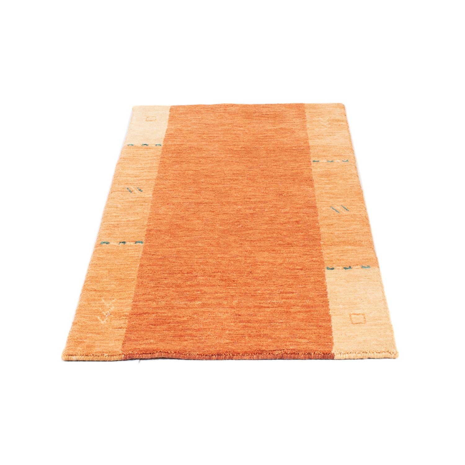 Gabbeh-tæppe - Indus - 140 x 70 cm - orange