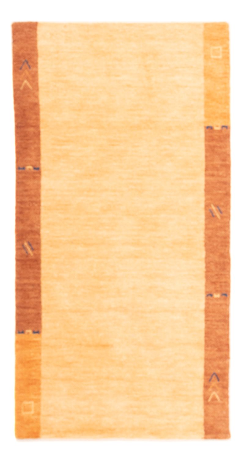 Gabbeh-tæppe - Indus - 140 x 70 cm - beige