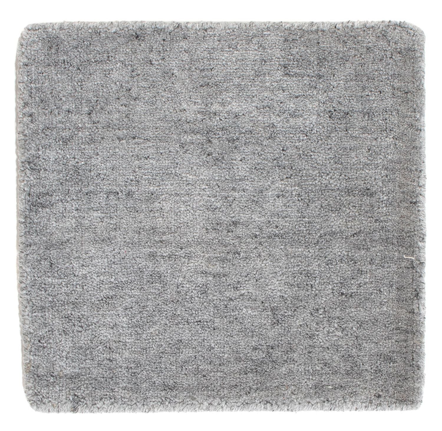 Uldtæppe firkantet  - 30 x 30 cm - grå