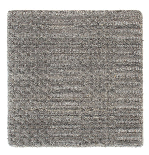 Uldtæppe firkantet  - 30 x 30 cm - grå