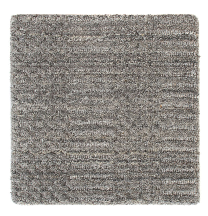 Uldtæppe firkantet  - 30 x 30 cm - grå