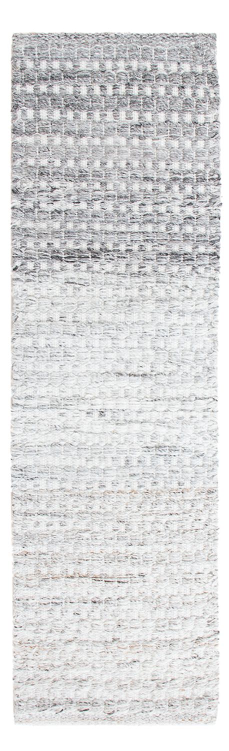 Løber Uldtæppe - 104 x 33 cm - lysegrå